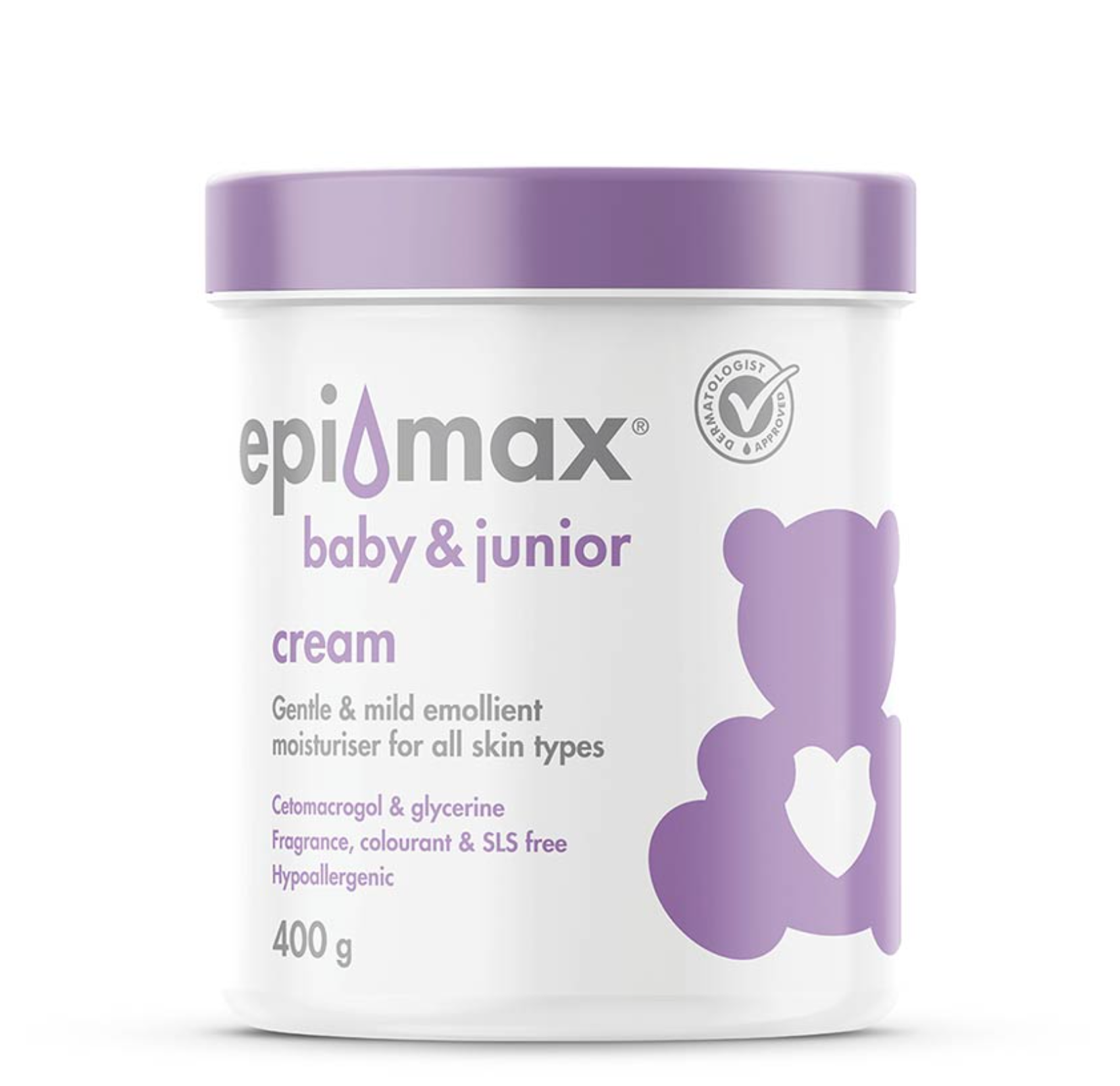 Epi-Max Junior and Baby Moisturiser Cream 400 g