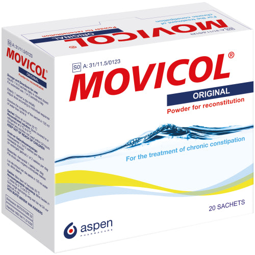 Movicol For The Treatment Of Chronic Constipation 13 g (20 Sachets)